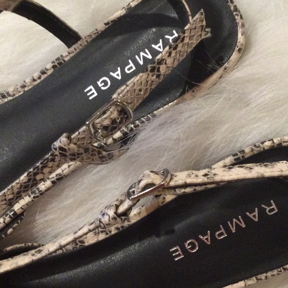 NWOT Rampage Slingback Sandals - Picture 4 of 6